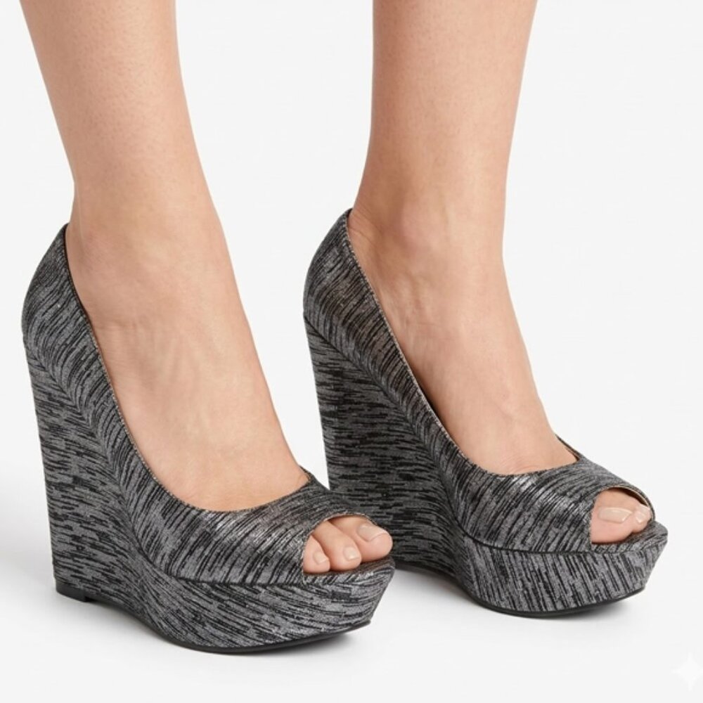 Steve Madden Open Toe Platform Shoes Size 7